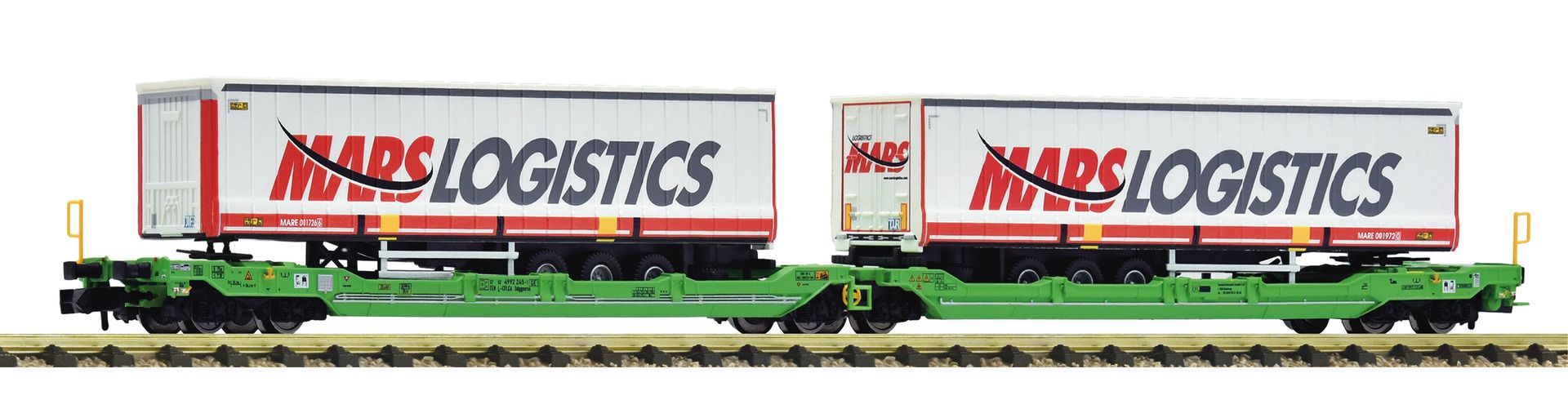 Fleischmann 6660102 - Doppeltaschenwagen T3000e, CFL-Cargo, Ep.VI 'Mars'