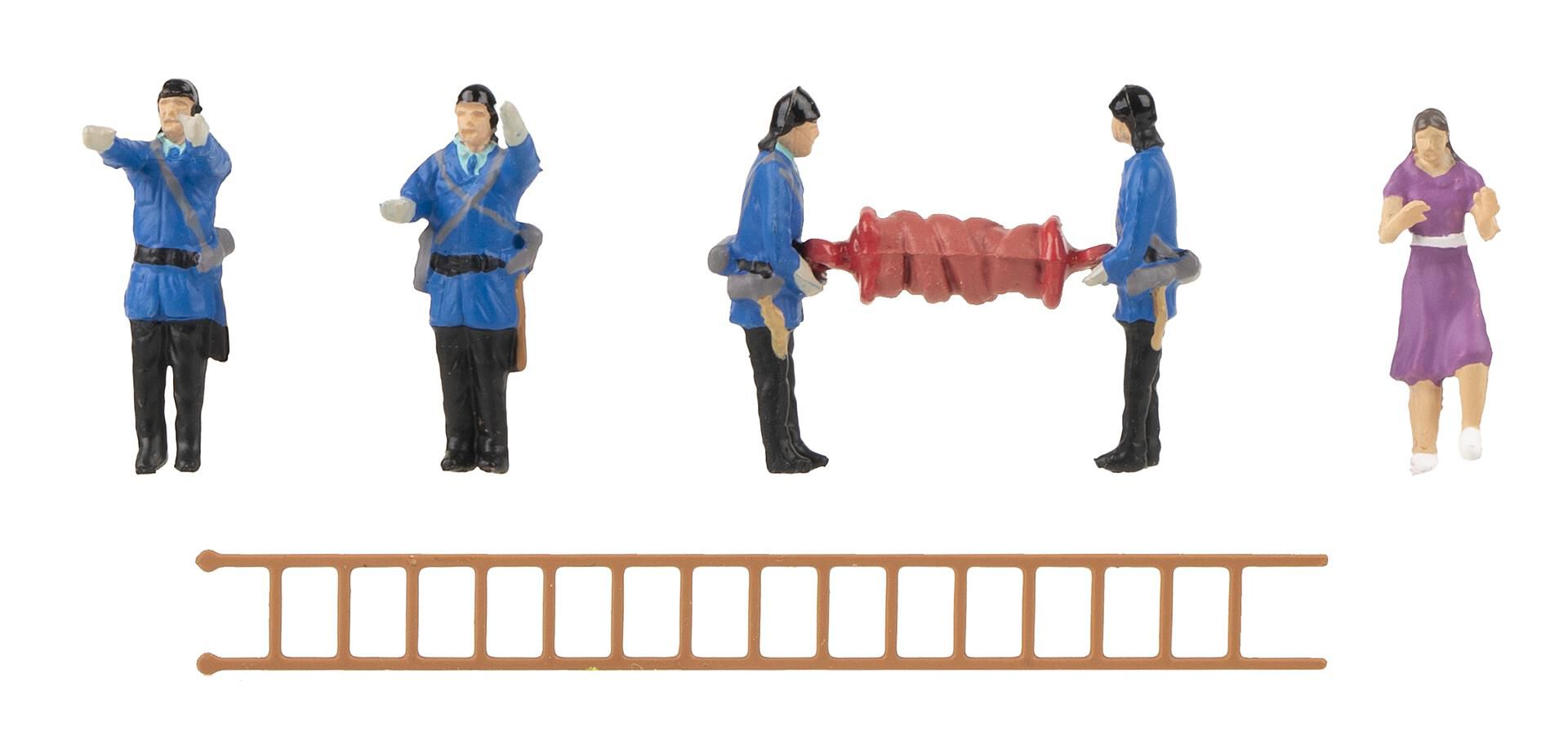 Faller 151639 - Feuerwehrkräfte Epoche III