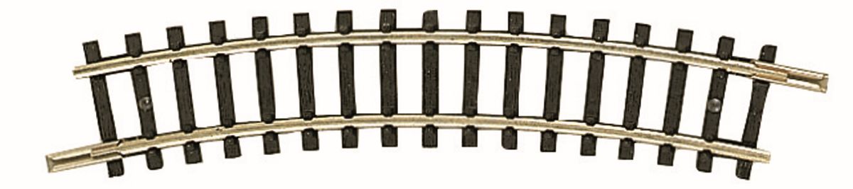Fleischmann 22231 - Gebogenes Gleis R1 194,6mm 24'