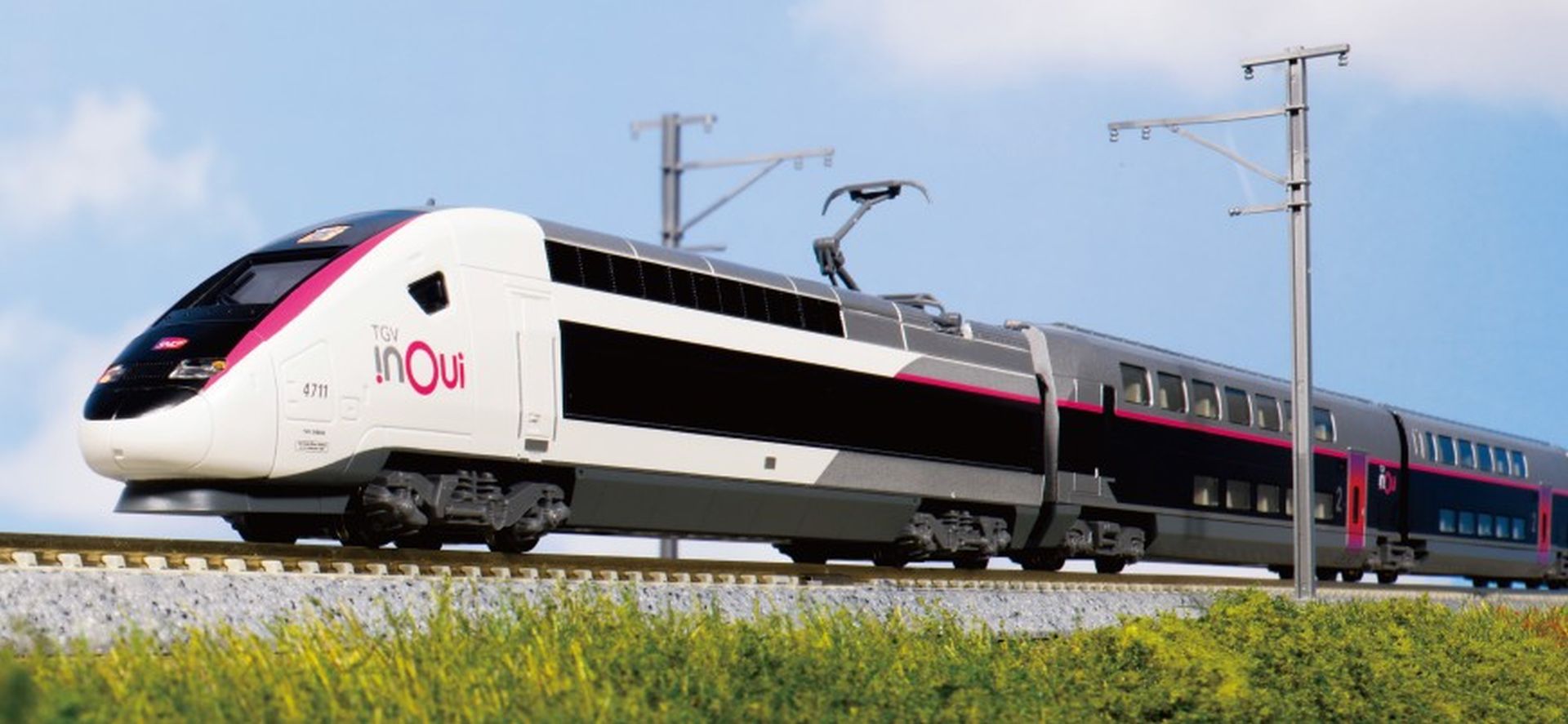 Kato K10-2131 - Triebzug TGV Euroduplex, 5 teilig, SNCF/inOui, Ep.VI
