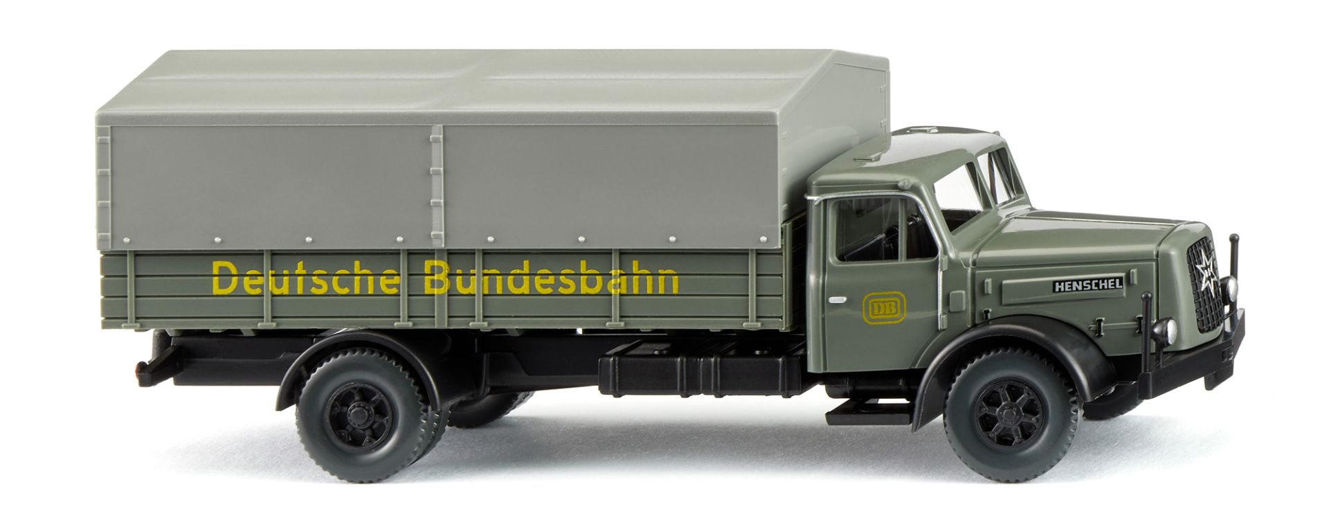 Wiking 041501 - Pritschen-Lkw (Henschel HS 140) "DB"