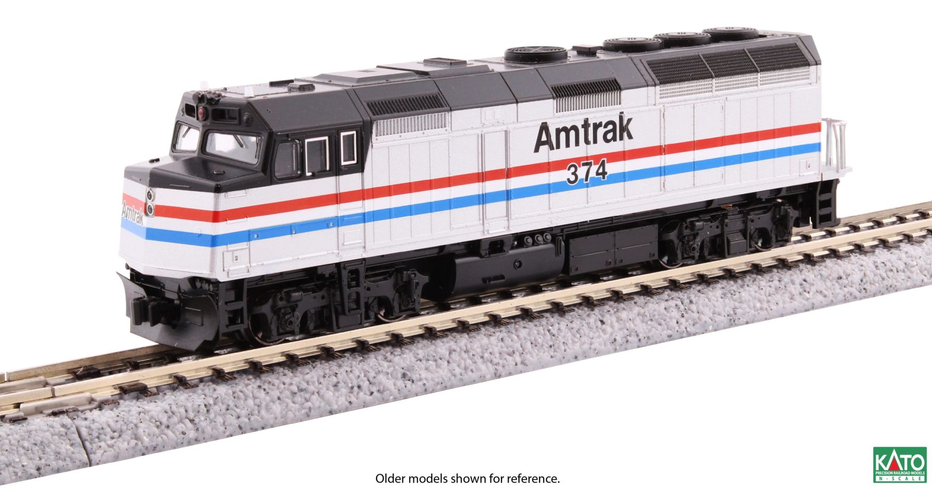 Kato-Lemke K176-6109 - Diesellok EMD F40PH, #405, Amtrak, Ep.IV