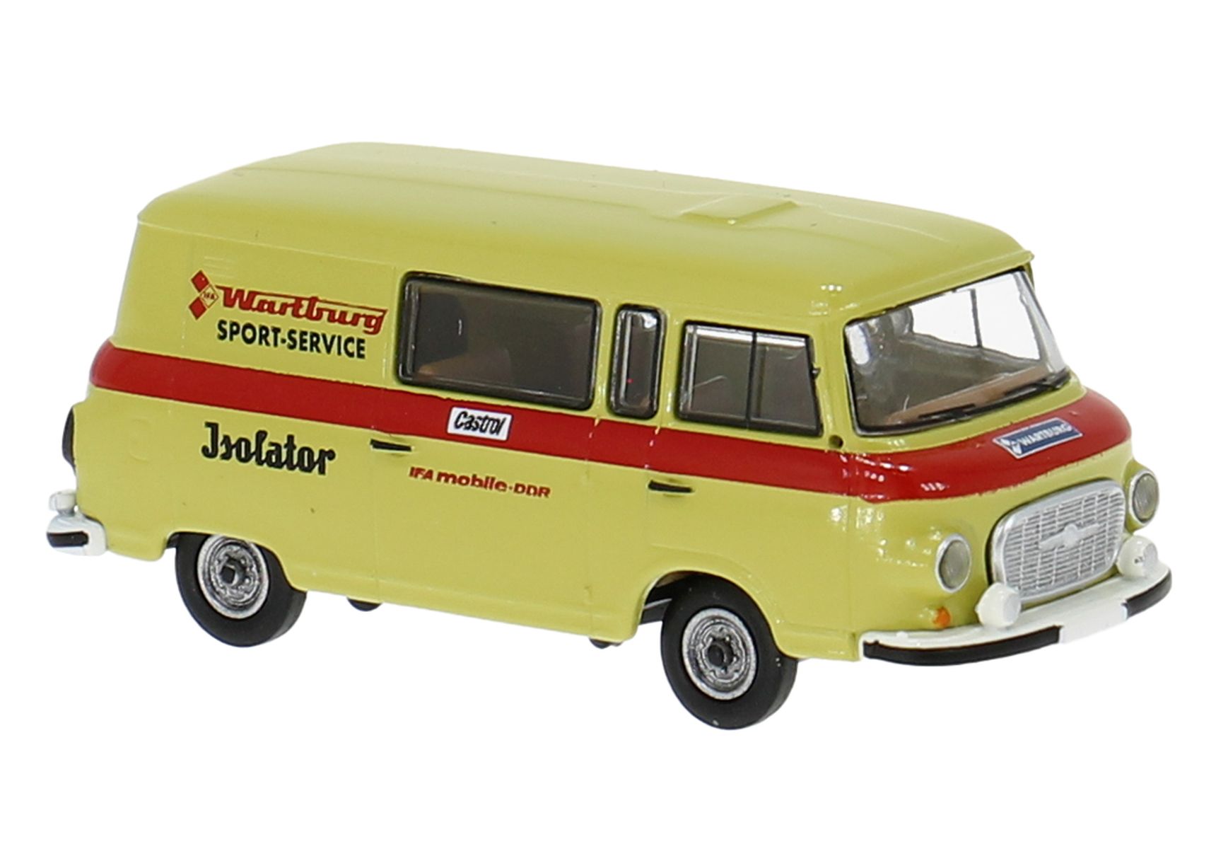 Brekina 30231 - Barkas B1000 Halbbus, "Wartburg Sport", klassisch