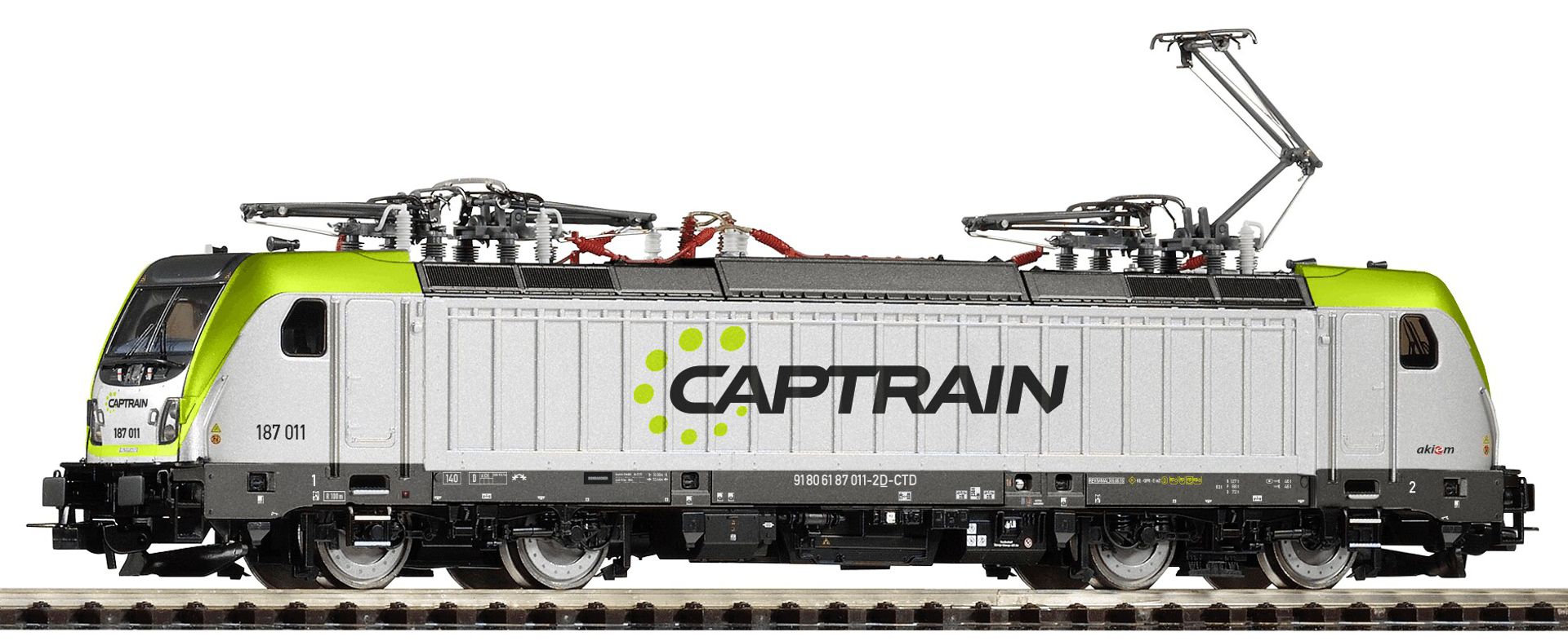 Piko 71328 - E-Lok BR 187, Captrain, Ep.VI, AC-Sound