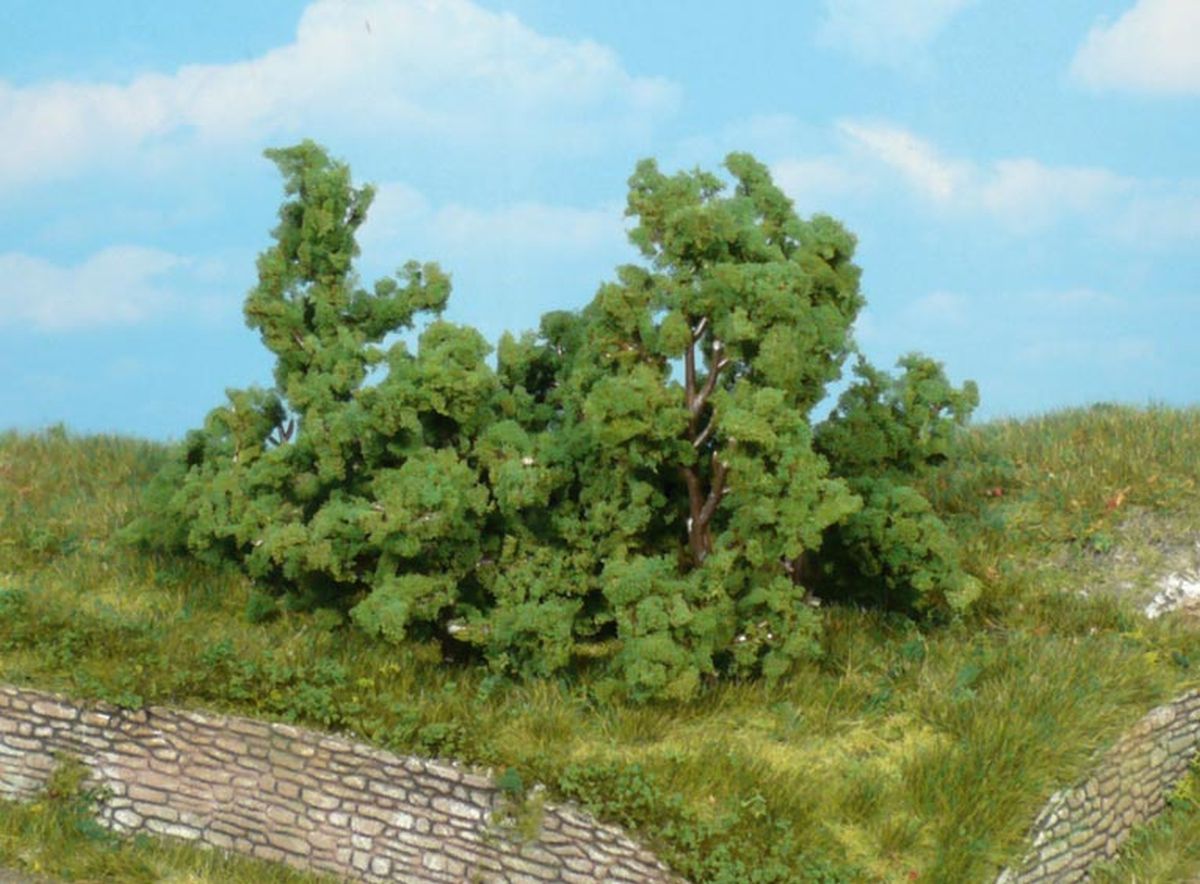 Heki 1179 - 5 Büsche+Sträucher 6-8cm