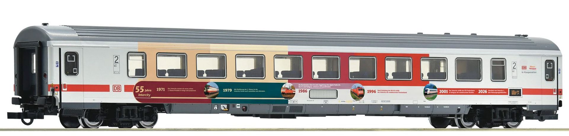 Tillig 55JIC - Schnellzugwagen 2. Klasse '55 Jahre InterCity', DBAG, Ep.VI
