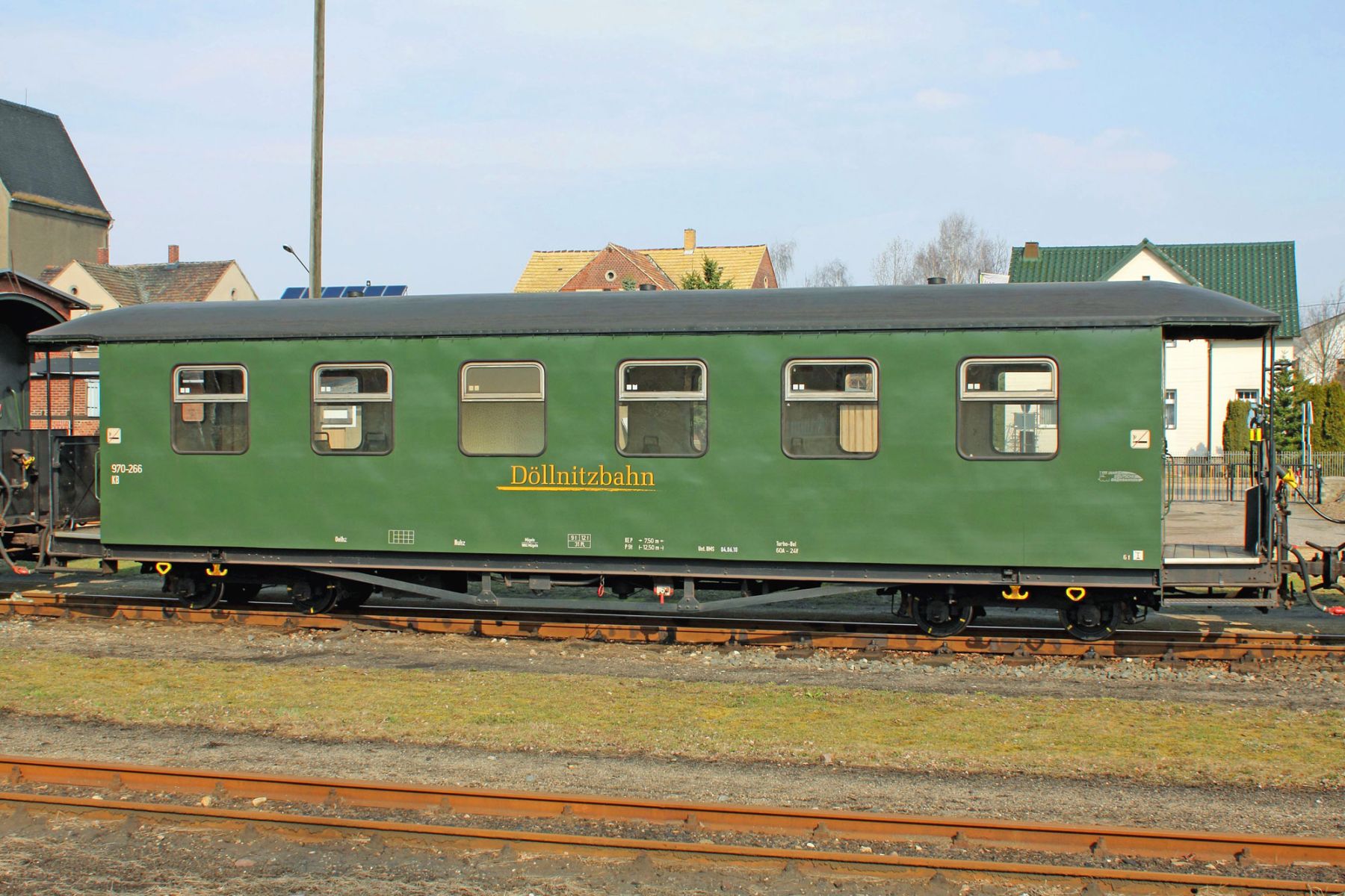 Bemo 3020899 - Modernisierungswagen 970-570, Döllnitzbahn, SDG, Ep.VI