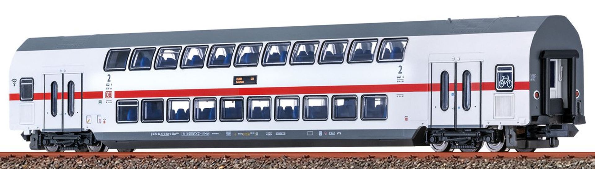 Brawa 64537 - TWINDEXX VARIO, IC2-Doppelstock-Mittelwagen, 2. Klasse, DBAG, Ep.VI 'Konstanz'