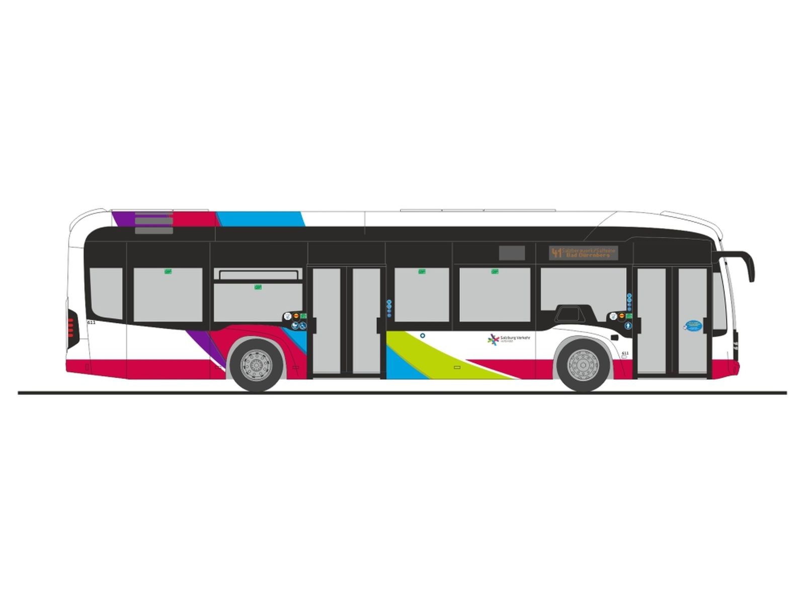 Rietze 75618 - Mercedes-Benz eCitaro Salzburg Verkehr (AT)
