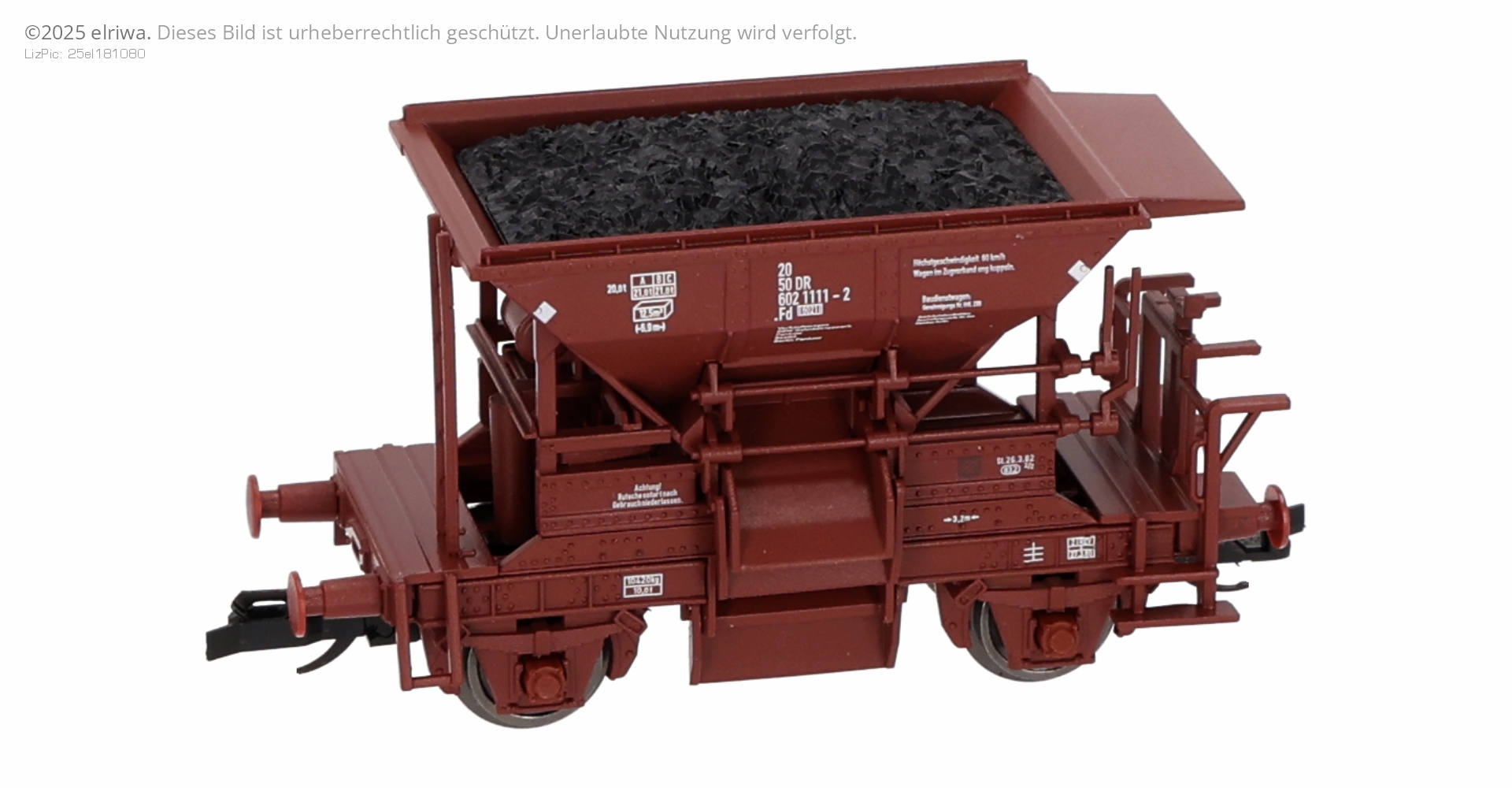 Tillig 502352 - Talbot-Schotterwagen als Verkaufswagen, Berlin-Pankow, DR, Ep.IV