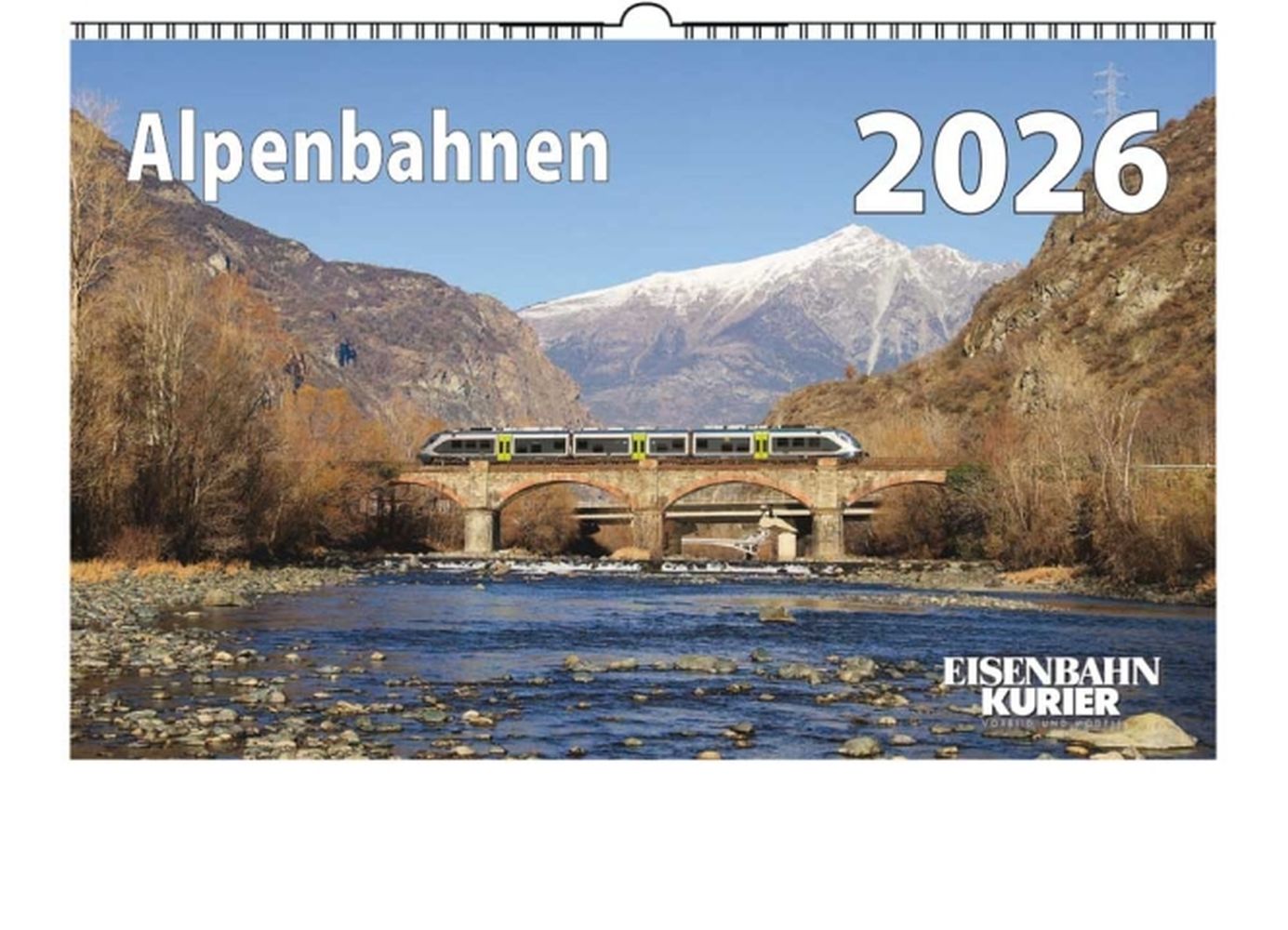 EK-Verlag 5960 - Kalender Alpenbahnen - 2026