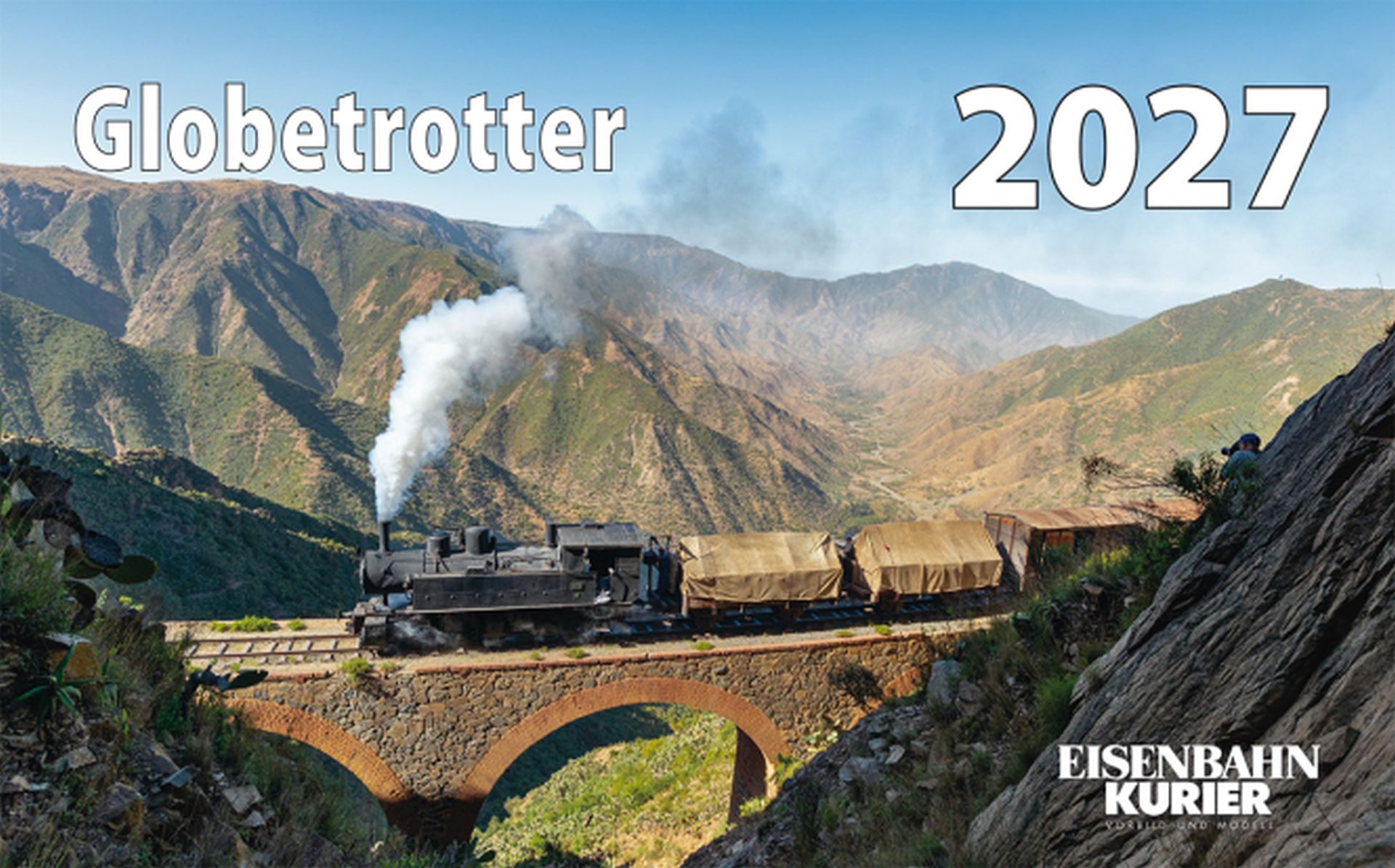 EK-Verlag 5985 - Kalender Globetrotter 2027 – Eisenbahnen der Welt