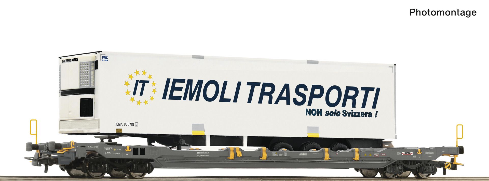 Roco 6600066 - Taschenwagen T5, HUPAC, Ep.VI 'Spedition Iemoli'