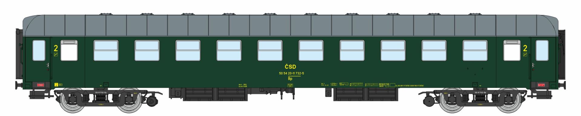 igra 97110068 - Personenwagen Bp Plzen, Zdice 1, CSD, Ep.IV igra 97110068 - Personenwagen Bp Plzen, Zdice 1, CSD, Ep.IV