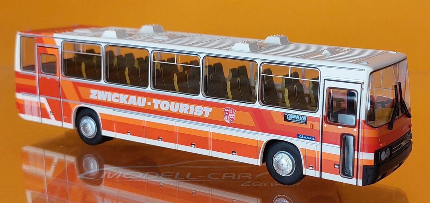 Brekina 03-433 - Ikarus 250.59 "VEB KVK Zwickau - Zwickau-Tourist"