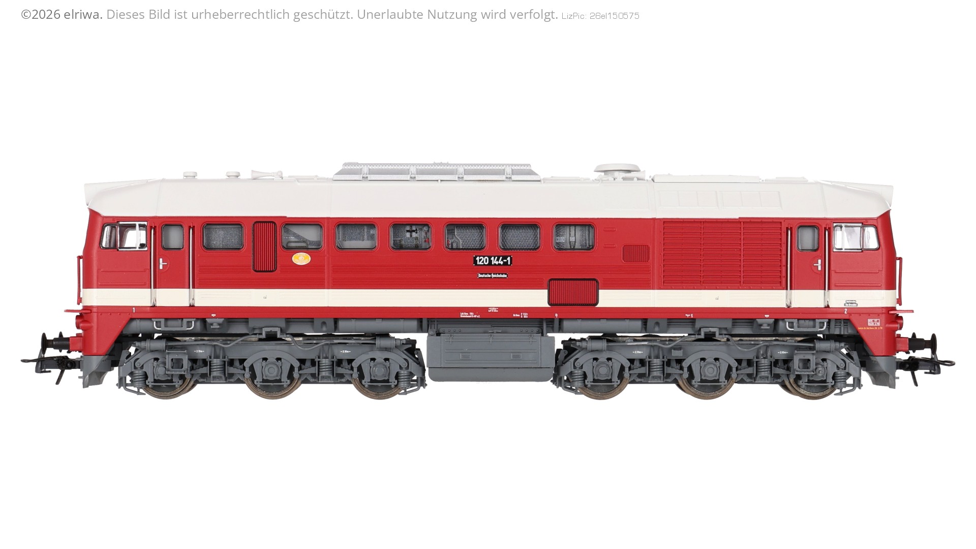 Roco 7300096 - Diesellok 120 144-1, DR, Ep.IV