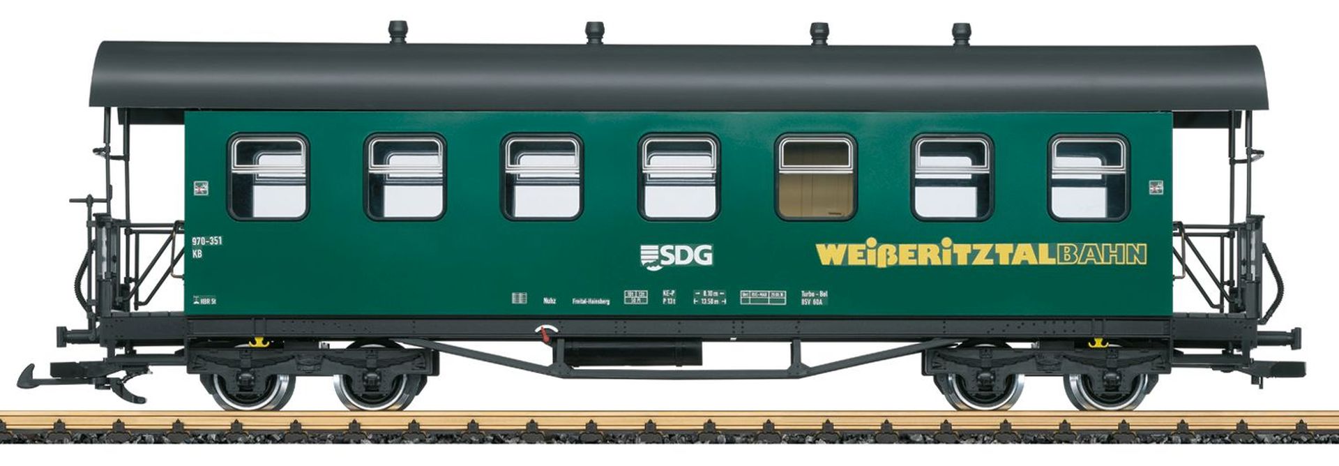 LGB 31391 - Personenwagen KB 970-351, SDG, Ep.VI