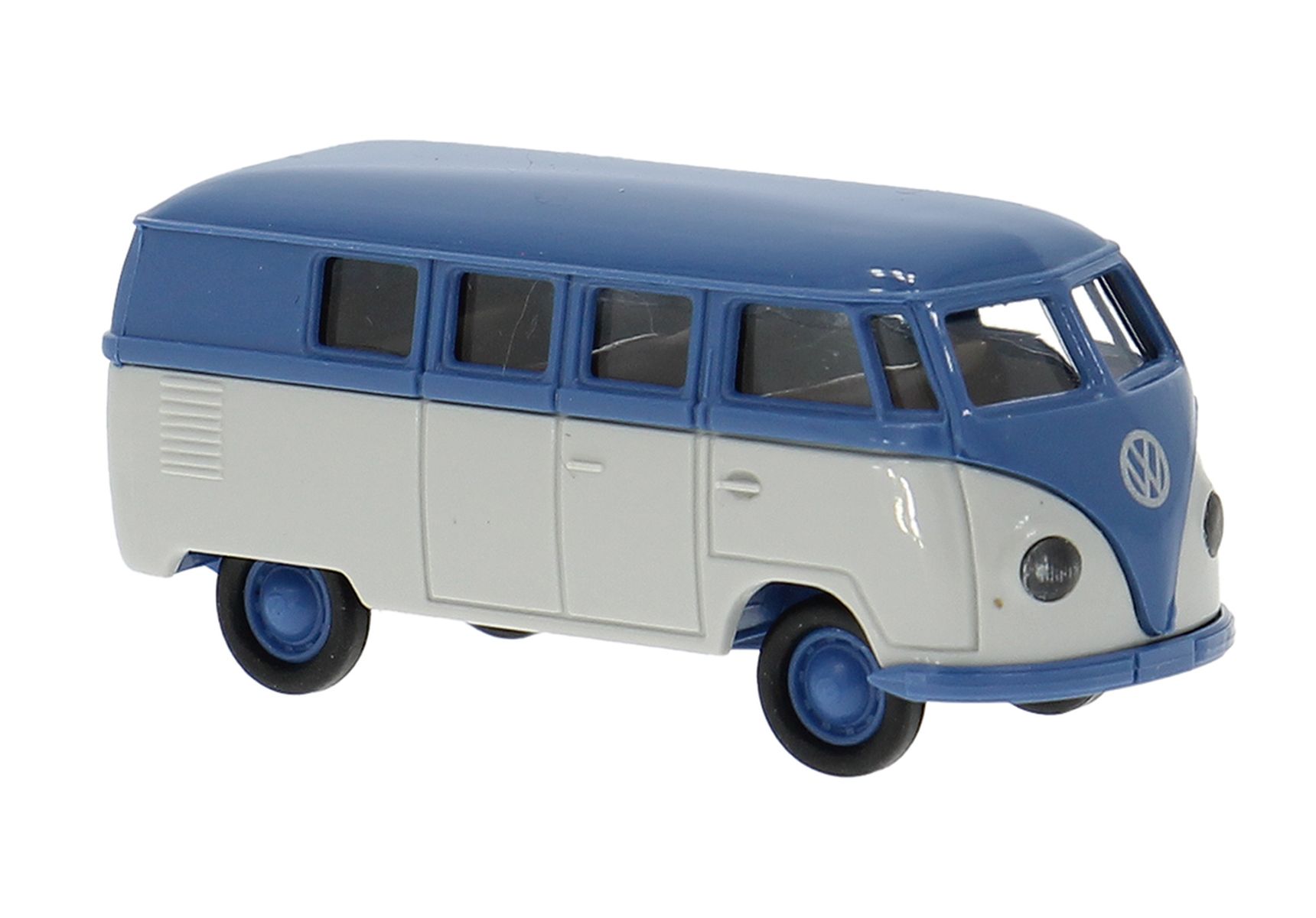 Brekina 31034 - VW T1a Kombi grau/blau