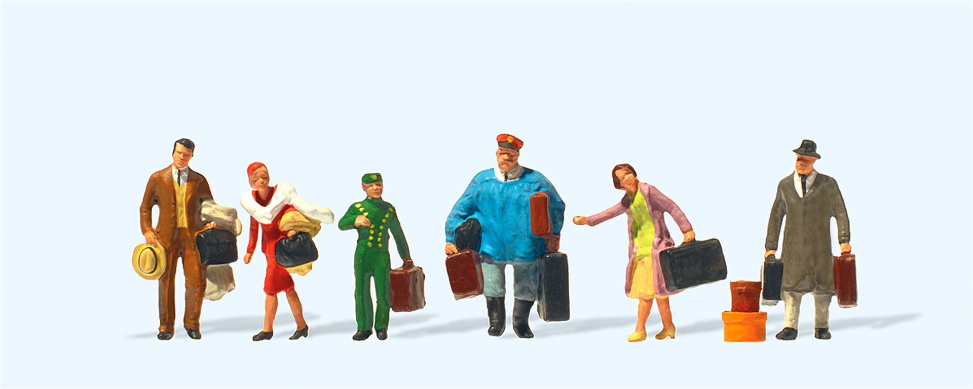 Preiser 12445 - Reisende, 1925-1930