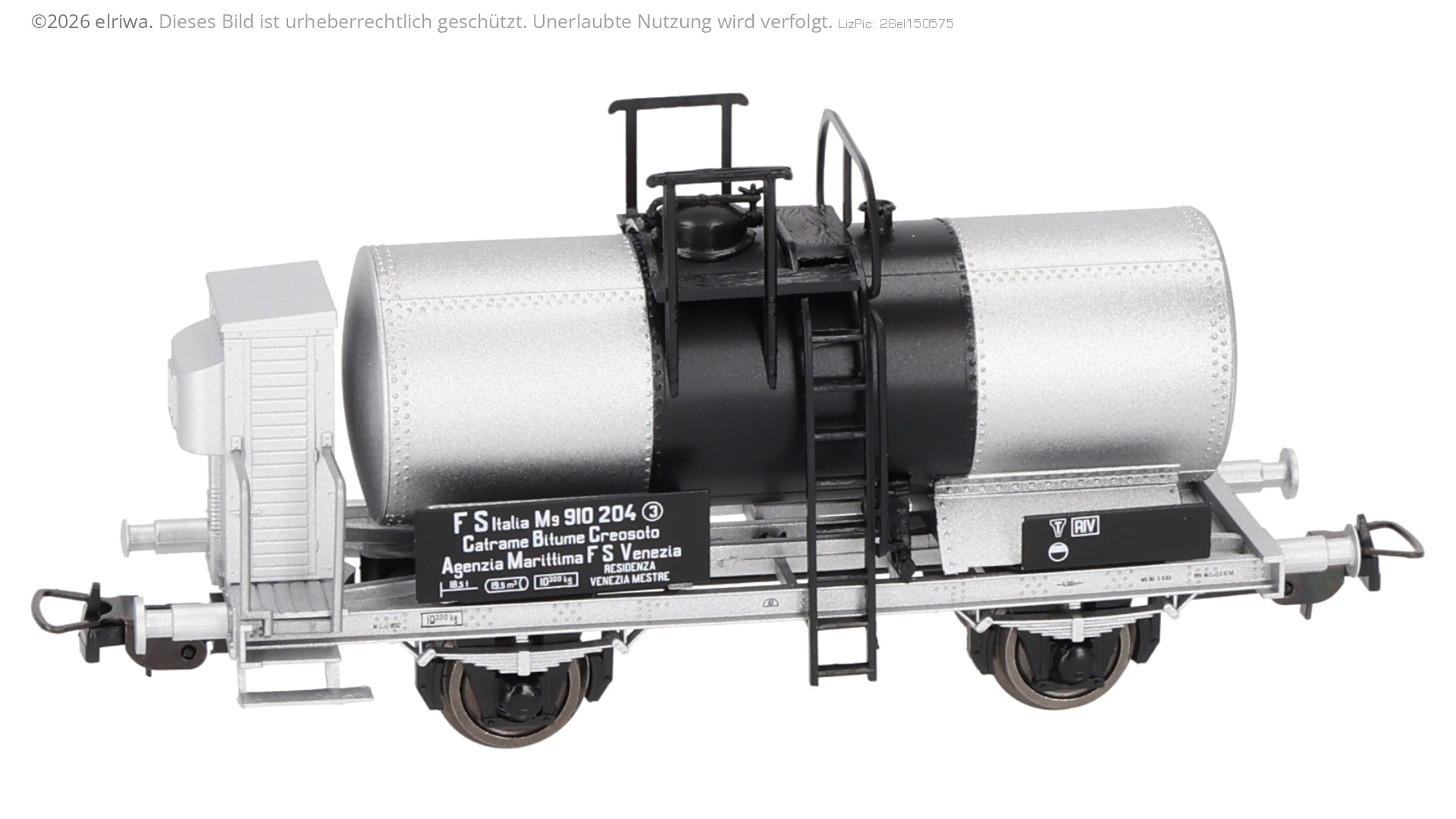 Tillig 77068 - Kesselwagen M, Agenzia Marittima FS Venezia, Ep.III