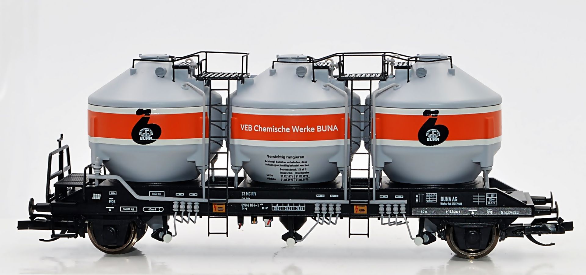 NPE NW 52032 - Silowagen Uc-y, DR, Ep.IV 'Chemiewerke Buna'